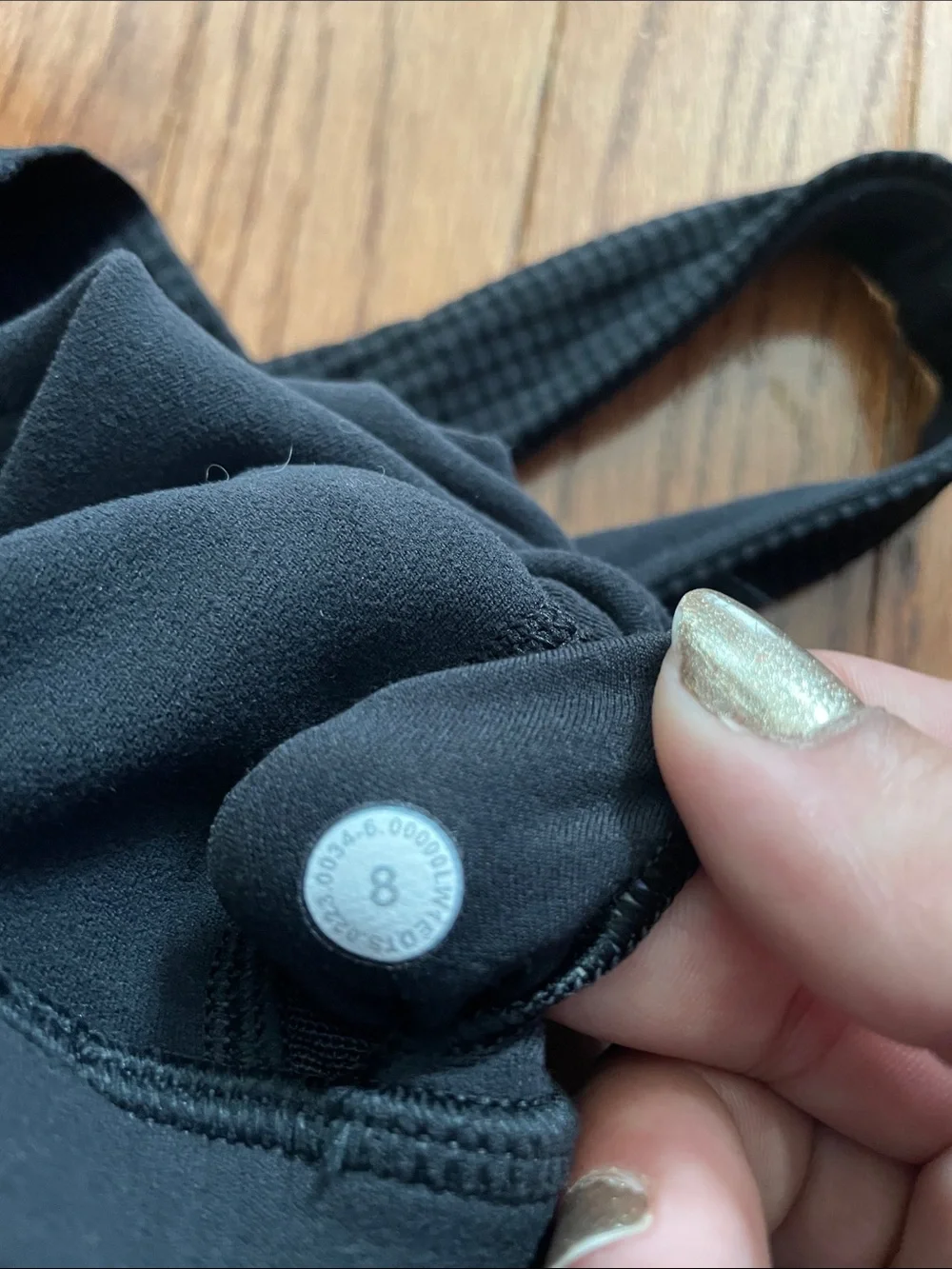 Lululemon Black Align Tank Light Support Women’s Sz 8
